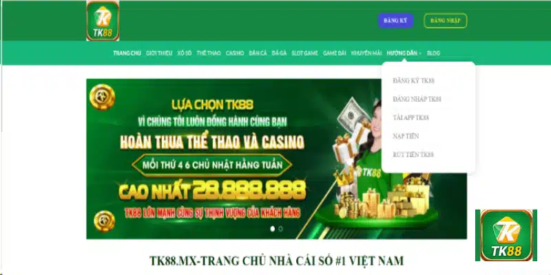 Hướng dẫn TK88 giúp gì cho anh em game thủ trong quá trình cược